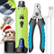 YABIFE Dog Nail Grinder, Dog Nail Trimmers and Clippers Kit, Super Quiet,