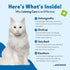 Pet Wellbeing Calming Care for Cats - Veterinarian-Formulated Herbal Supplement, 4 oz (118 ml)