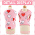 2 Pieces Dog Sweater for Small Dogs Teacup Dog Clothes for Extra Small Dogs Xmas Chihuahua Sweater Pet Puppy Cat Clothing Sweater Warm Winter Clothes (Small, Frog, Love)