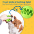 SunGrow 2-Pack Dog Treat Balls, Interactive Puzzle Food Dispensers for Small Dog Training, Mental Stimulation