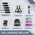 WHATAFIT Resistance Bands - Exercise Bands with Handles for Men and Women, Strength Training Home Gym Equipment