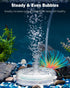 Pawfly Large Internal Fish Tank Sponge Filter, Detachable Submersible Filter with Foam and Filter Balls for 20-40