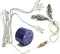 LEONARK Fencing Tool Kit - Saber Foil Epee Body Cord, Head Wire, Mask Wire, Point Tip Tape, Tester Beeping Box