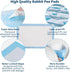 100 Chinchillas Tfwadmx Pcs Rabbit Pee Pads Disposable Cage Liners Leak-Proof Super Absorbent Potty Training Pad