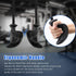 Tricep Rope with Ergonomic Handles - 36 Inch Tricep Pull Down Rope for Cable Machine, Pulley System, Gym Attachment