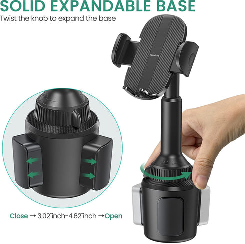 Golf Cart Accessories Universal Phone Holder Mount for 4.7-6.8" Cell Phones, Fit EZGO Club Car Yamaha, Gifts for Men,