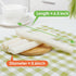 MON2SUN Dog Rawhide Rolls Twist Sticks, 6.5 Inch Natural Flavor Chews, 18 Count for Puppies and Small Dogs