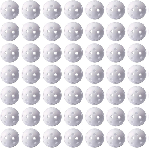 Practice Golf Balls, Plastic Golf Training Balls, 5 inch for Driving Range, Indoor Simulators, Outdoor Use