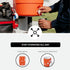 5 Igloo Gallon Portable Sports Cooler Water Beverage Dispenser with Flat Seat Lid, Insulated Beverage Dispenser