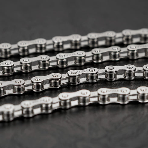 YBEKI 1-Speed Bicycle Chain, 1/2x11/128 inch, 114 Links, Single Speed Bike Chain
