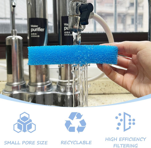 Replacement Sponge Foam Filter Pads for Seachem Tidal 35 Filter, 12 pcs