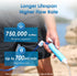 Waterdrop Gravity Water Filter Straw, Camping Water Filtration System, 1.5 gal Bag, 0.1 Micron, Blue