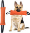 Clysrou Dog Tug Toy Tough Jute Bite Pillow Lasting Training Equipment Puppy
