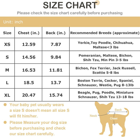 Dog Pajamas Summer Clothes for Small Dogs, Star Strap Puppy Onesie Pjs for Doggie, Beige, XL