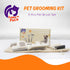 Tobby's Pet's 3-Piece Set Tobbys Pets Pet Grooming Kit Dog & Cat Brush with Dematting Tool, Deshedding Brush