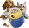 Owl-Shaped Pet Treat Food Dispenser, Adjustable Puzzle Slow Feeder, Interactive Chase Treat