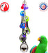 Bonka Bird Toys 1969 Spoon Delight Medium Large Parrot Bird Toy for African Grey, Amazon, Conure