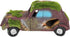 Fish Tank Resin Old Car Decoration, 14X6.5X5 Cm Aquarium Landscape Ornament (Flocking Classic Car)