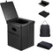 Panmout 16.5" XL Portable Toilet for Camping, Foldable Travel Toilet for Adults