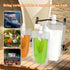 8&16OZ 30PCS Drink Pouches,Reusable Plastic Flask with Funnel for Drinking Liquid Beverage Juice,Stand Up Drink Bags