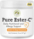Wholistic Pet Organics Pure Ester-C Powder for Dogs, 2 Oz, Vitamin C Supplement for Allergy Relief