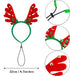Aneco 3 Pack Christmas Reindeer Dog Headband, Puppy Xmas Antlers Holiday Pet Costume Accessory