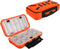 Goture Small Tackle Box, Waterproof Fishing Lure Storage Case - Orange SMALL 6.3'' X 3.5'' X 1.7''