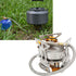 Portable Backpacking Stove, Foldable Windproof Outdoor Camping Stove, Honeycomb Hot Pot, Propane Burner