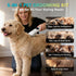 KAVUNION 5-in-1 Trimmer 11-Speed Trimming Dog Grooming Kit, Dog Paw with LED Display and Light Rotary Knob Low Noise
