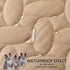 Ameritex Pet Bed Cover, Waterproof Dog Bed Blanket for Sofa and Furniture, New Pattern Design