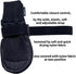 Paw Protector Dog Boots Set of 4 - Breathable and Soft Nonslip Soles, Color Black, Size Small