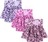 3 Pack QBD07XS CuteBone Female Dog Diapers with Skirts Reusable Puppy Dresses Pants for Heat Cycle Period