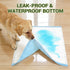 IMMCUTE 100 Count 22"x23" 6-Layer Premium Puppy Pads, Dog Pee Pads Ultra-Soft Heat-Sealed, Leak-Proof & Super Absorbent