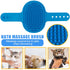 Pet Grooming Kit with Shedding Slicker Brush, Bath Massage for Rabbit, Puppy, Kitten, Includes Combs and Brushes