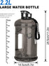 VENNERLI Half Gallon Water Bottle 2.2L - Large Sports Water Bottle with Handle, 74oz BPA-free Reusable Plastic