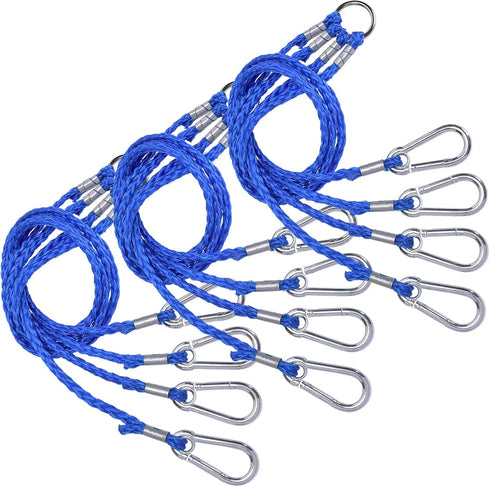 4 Arm Crab Trap Harness with Durable Nylon/Heavy Duty Metal Hooks for