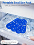 WIBOND 4 Packs Packs Pcs Small Breastmilk Ice for Breastmilk Storage, Gel Ice for Breast Milk Keeps Breast Milk Fresh