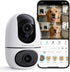 VIRTAVO Pet Camera Indoor for Dogs & Cats, 360 PTZ Pet Monitor with