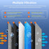 Multi-Layer Aquarium Filter Media, Customizable Filter Floss & Sponges for Fish Tanks and Ponds