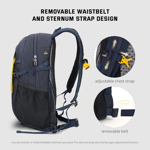 SKYSPER 20L Small Hiking Backpack - Lightweight Travel Daypack for Women Men