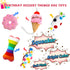 Dog Birthday Toys - Happy Birthday Gift for Dogs, Squeaky Plush Cake Hat Bandana for Small & Medium Dog Birthday Party