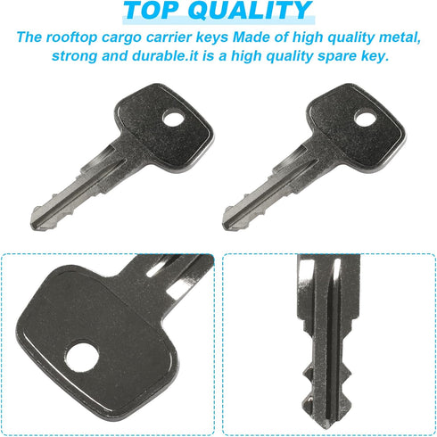 Thule Series Frame Key N008, Roof Rack Replacement Key for Yakima & Thule Ski, Roof, Cargo Box
