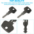 Thule Series Frame Key N008, Roof Rack Replacement Key for Yakima & Thule Ski, Roof, Cargo Box