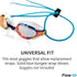 Flow Goggle Strap Kit, 2-Pack Replacement Bungee Cord Straps for Swim Goggles