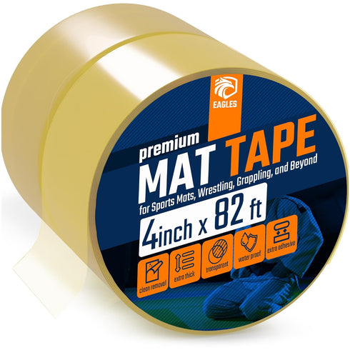 Clear Mat Tape 3 or 4 Inch, 1, 2 or 3 Pack