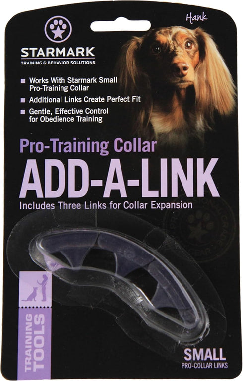 Starmark Pro-Training Dog Collar Add-A-Link, Small Size for Training