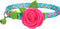 Spring Cat Collar, Floral Kitten Collar Breakaway, Flower Dog Collar for Small Female Dogs