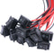 Twidec 10Pcs Rocker Switch - AC 6A/250V SPST 2 Pins ON/Off Car Boat Toggle with Pre-soldered Wires
