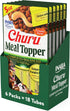 INABA Churu Meal Topper for Dogs, Creamy Lickable Purée, 1.69 Ounce Tube, 18 Tubes (3 per Pack), Chicken with Pumpkin