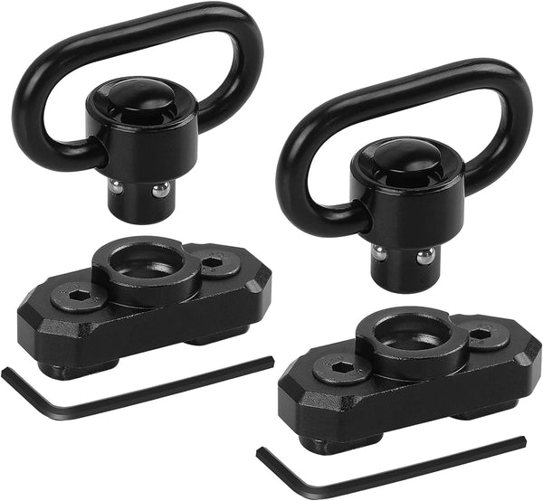 Two Point Sling 1.25" Traditional QD with Swivels Mounts for Mlock